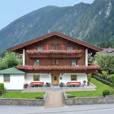 Ferienwohnung Gästehaus Alpengruss Mayrhofen Exterior foto