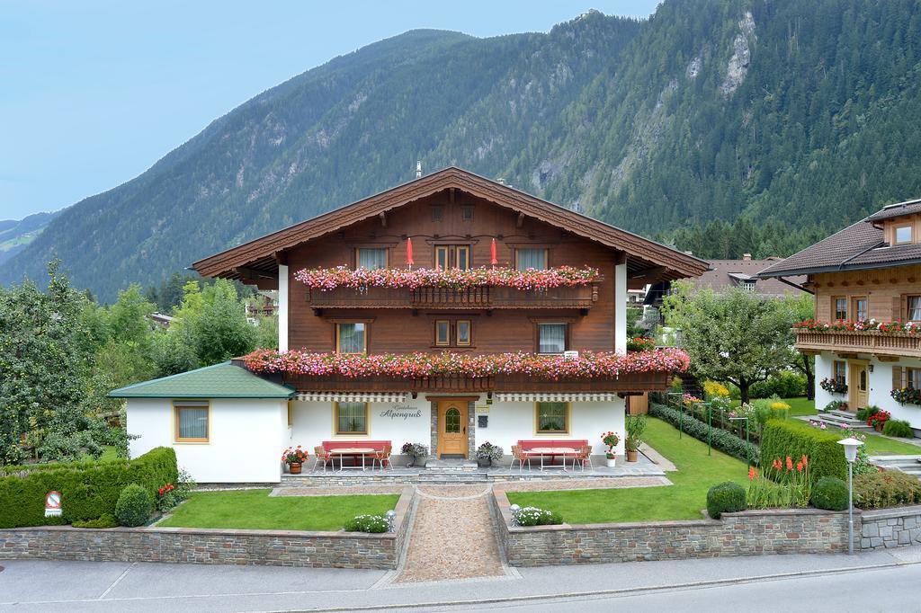 Ferienwohnung Gästehaus Alpengruss Mayrhofen Exterior foto